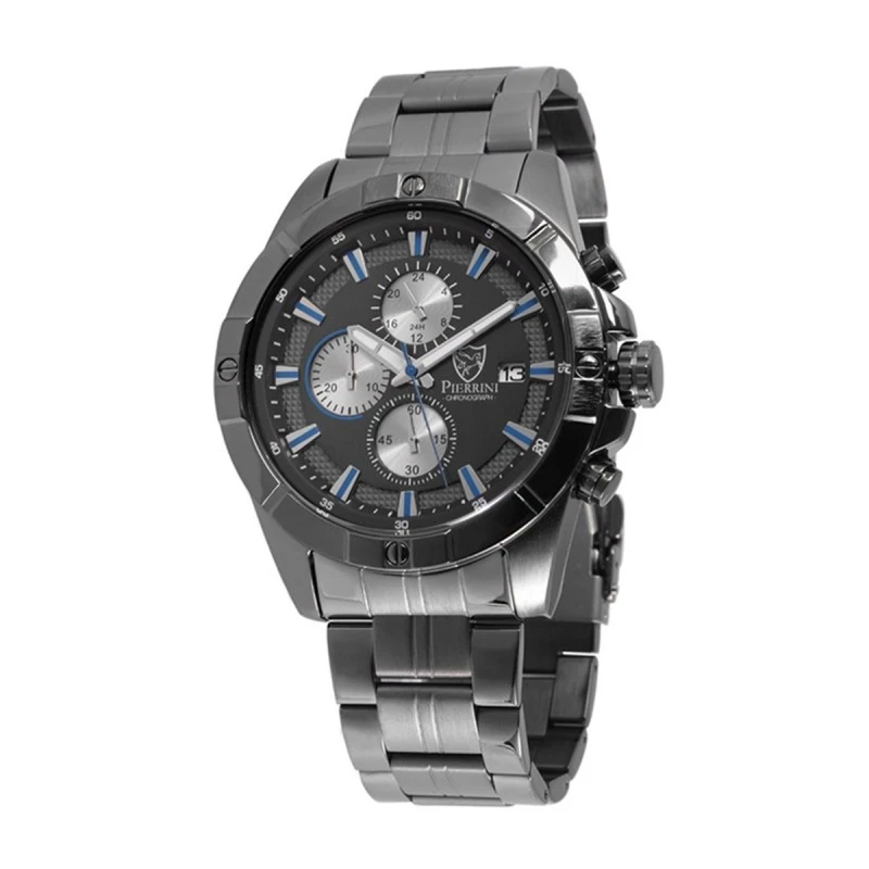 Мъжки часовник Pierrini 4049096682994 #CHSV-PR-82994, Черен