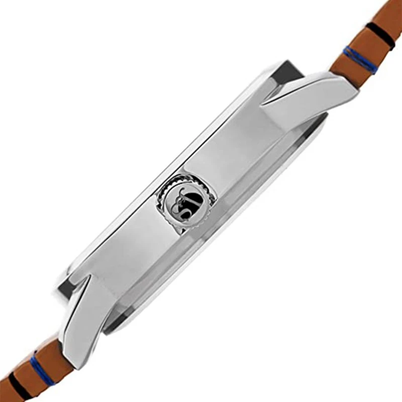 Мъжки часовник Joshua & Sons CHSV-JS-86TN, Естествена кожа, Кафяв/черен