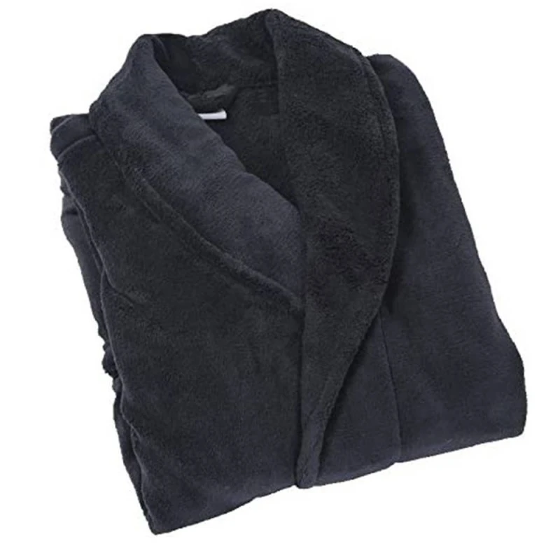 Унисекс халат Jules Clarysse XAL-JUCL-U-DGR-XL, PK-SOFT-8820, Тъмносив, XL