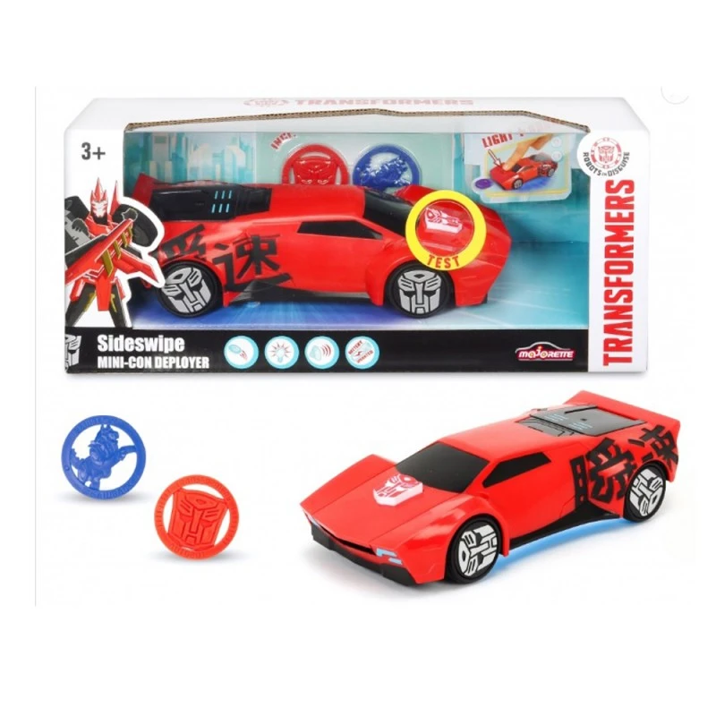 Детска кола Transformers Minicon Deployer 043479, с звук и светлина, 20 cm