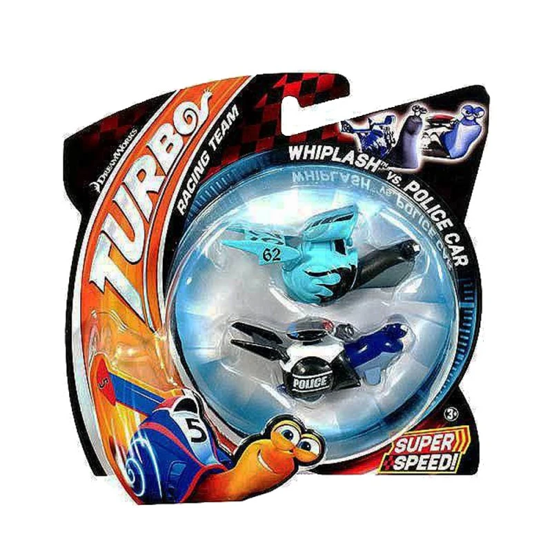 Колички за игра Dreamworks Turbo Racing Team - Турбо Охлюви светкавици, 22699