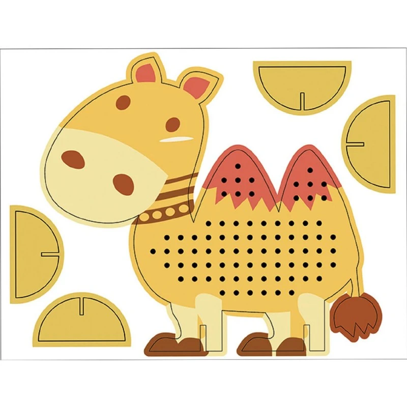 Творчески комплект Ursus Camel 228578 2-7, Бродиране на фигура, кръстат бод, Камила
