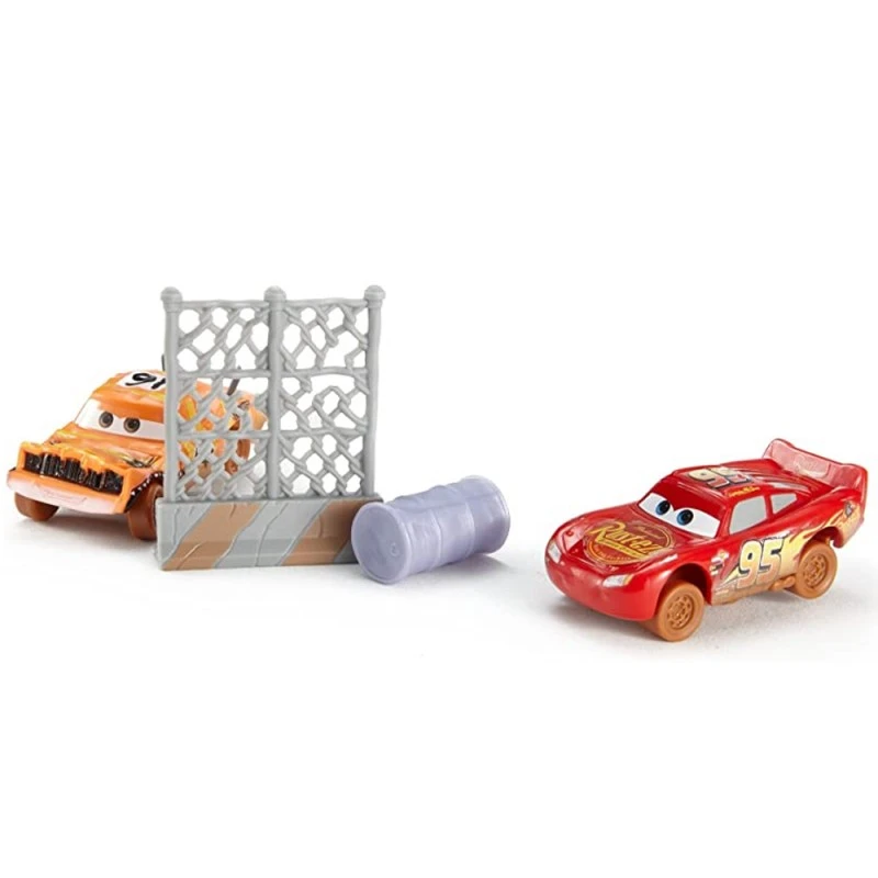Детски комплект за игра Disney Cars 3 460742 1-6/2-49, Crasher Pushover & McQueen, Червен