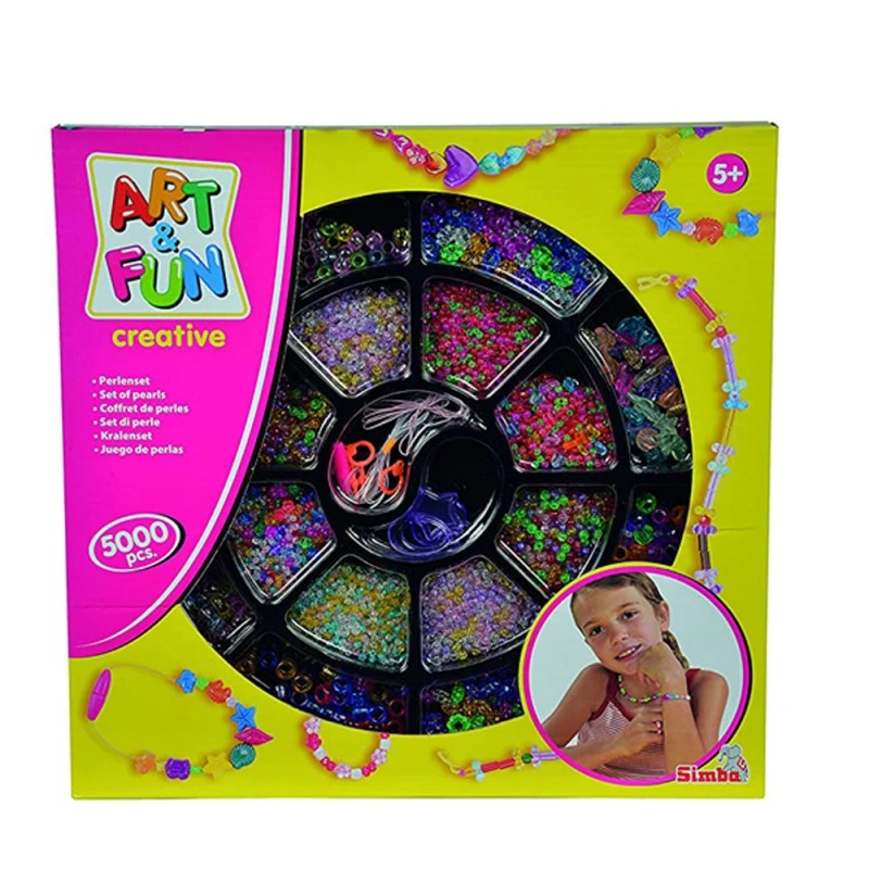 Креативен комплект за направа на бижута  Chippo Art & Fun 005887 2-12, 5000 части