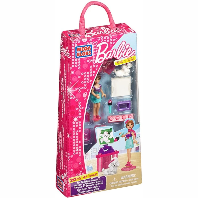 Конструктор Barbie 80200-2, Art teacher, 20 части, 20см
