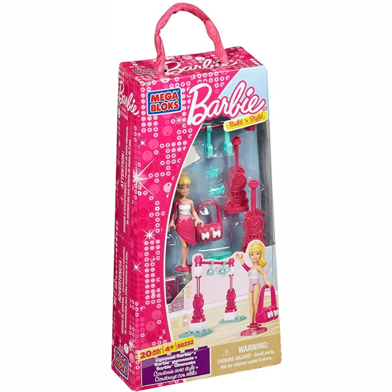 Конструктор Barbie 80200-6, Гимнастичка, 20 части, 20см