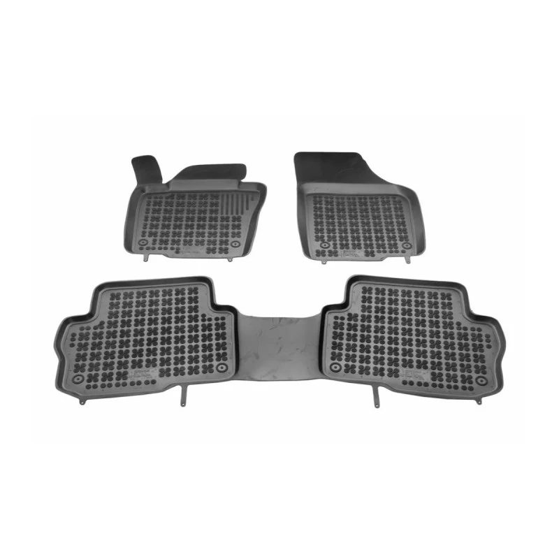 Гумени стелки за Volkswagen Sharan II (2010-2022)  / Seat Alhambra (2010-2020) - 5 seats (front, middle) - тип леген