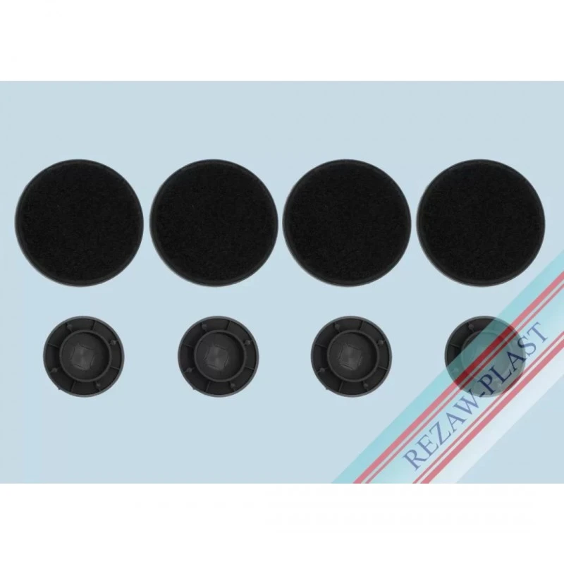 Щипки за прикрепяне на стелки към пода Rezaw-Plast за BMW - 4бр. за 2 стелки