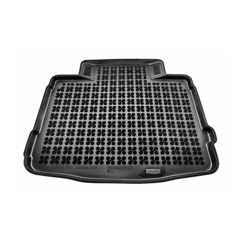Гумена стелка за багажник за Opel INSIGNIA I A Hatchback / Sedan 4-door, 5-door, with small spare tire  (2008 - 2013) - Rezaw Plast