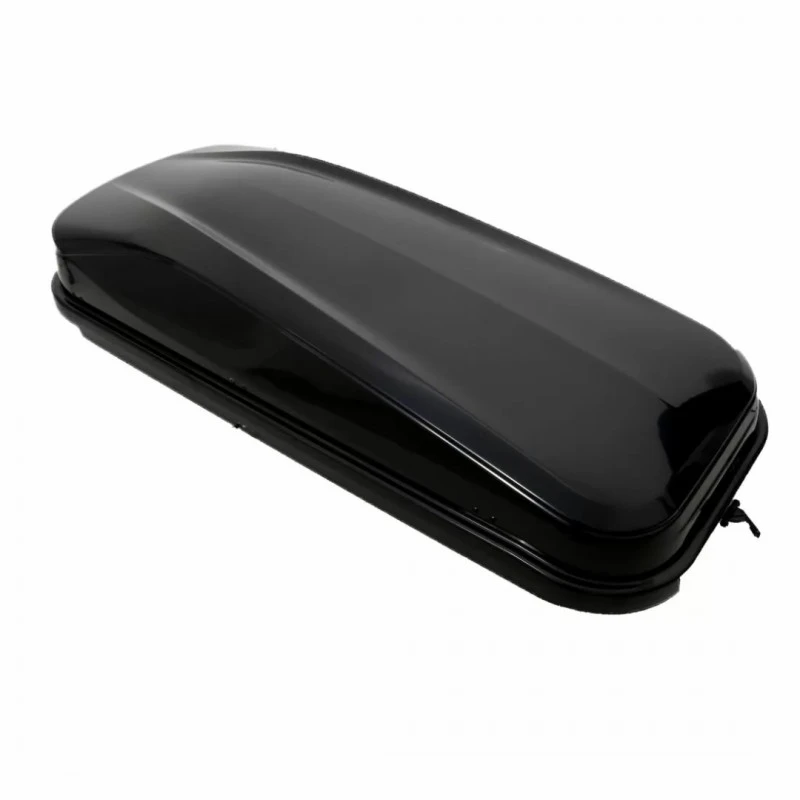 Автобокс Junior Easy 180x78x40cm с 85 mm крепежи, с ключ, 430 литра - черен