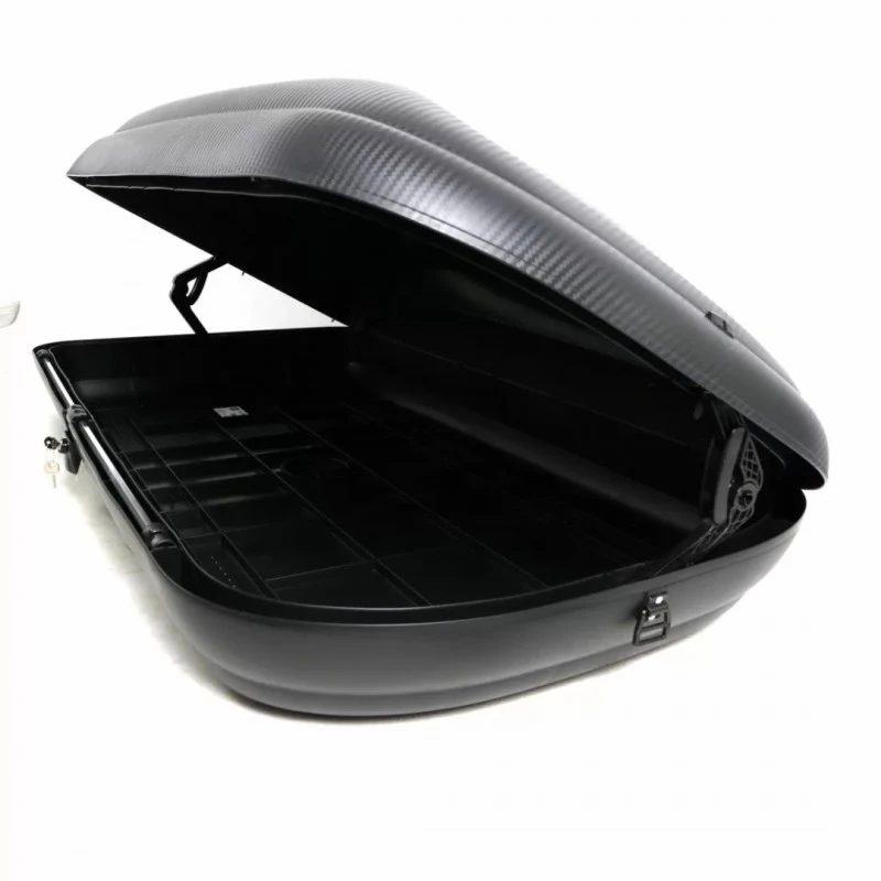 Автобокс Art Plast 169x79x37.5cm с ключ, 400 литра - черен карбон