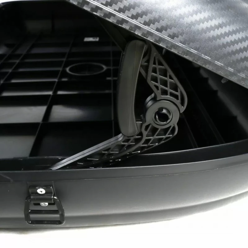 Автобокс Art Plast 169x79x37.5cm с ключ, 400 литра - черен карбон