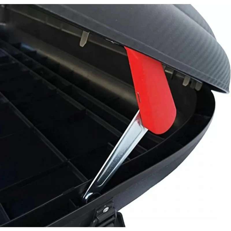 Автобокс Art Plast 200x79x38cm с ключ, 480 литра - черен карбон