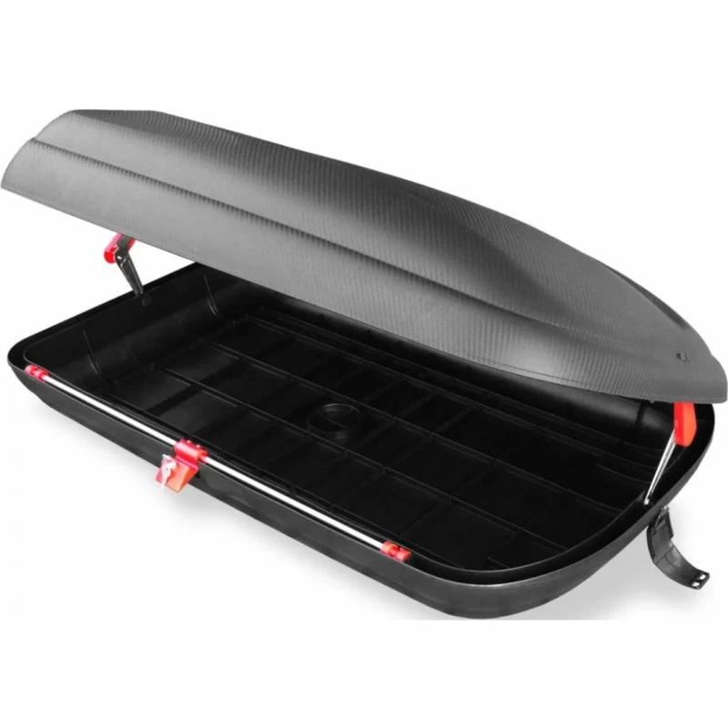 Автобокс Art Plast 200x79x38cm с ключ, 480 литра - черен карбон