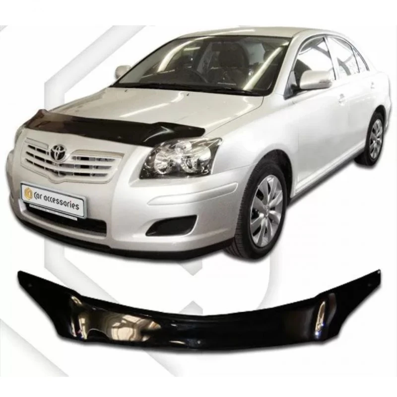 Дефлектор за автомобил CA-Plast, За Toyota Avensis (2003–2008), Черен