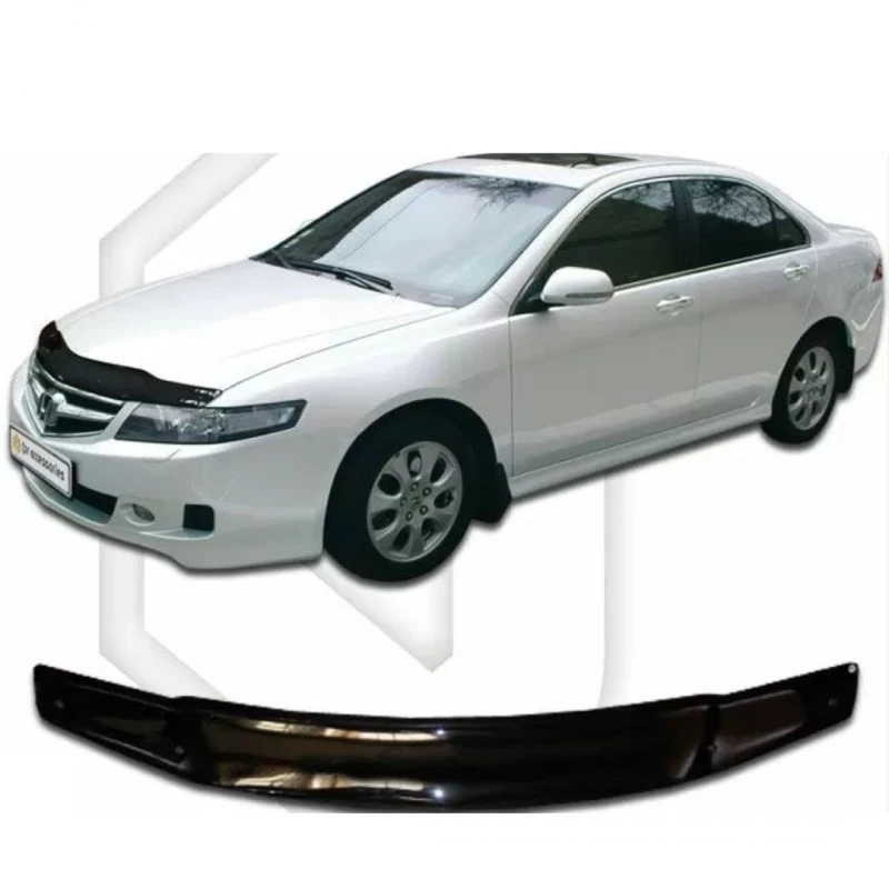 Дефлектор за автомобил CA-Plast, За Honda Accord (2006-2008), Черен