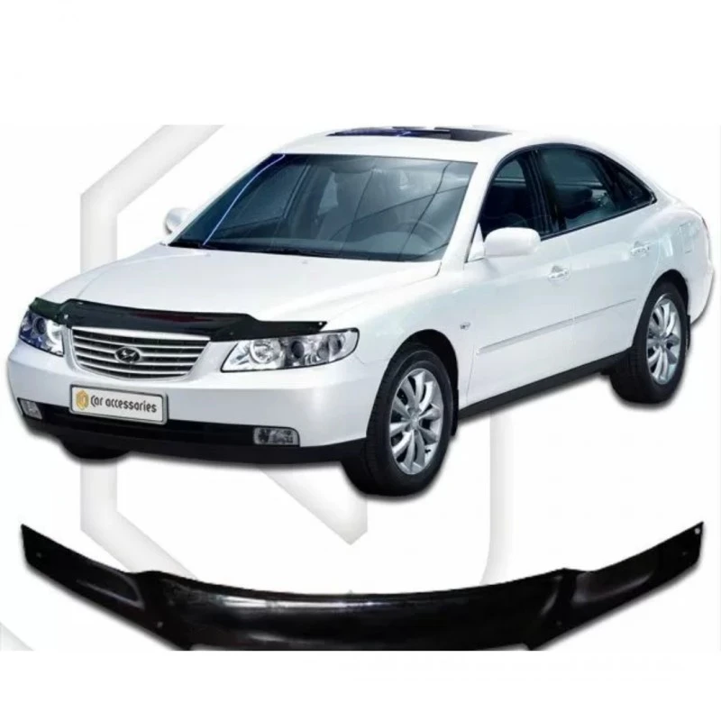 Дефлектор за автомобил CA-Plast, За Hyundai Grandeur (2005-2011), Черен