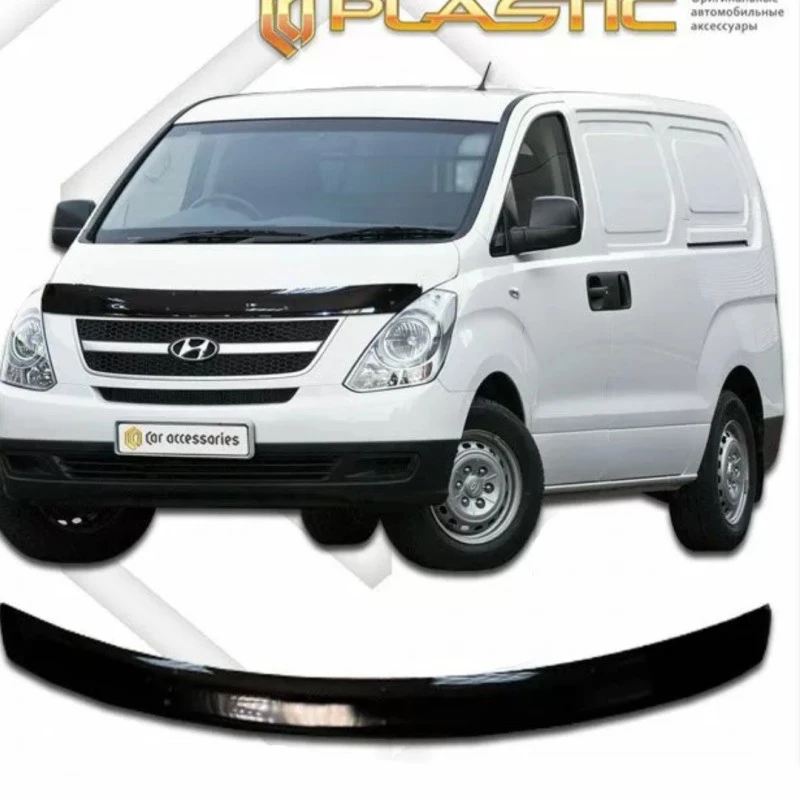 Дефлектор за автомобил CA-Plast, За Hyundai H1 (2008–2018), Черен