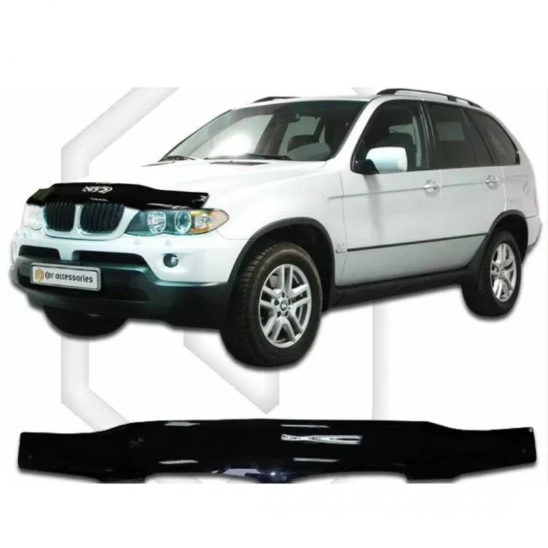 Дефлектор за автомобил CA-Plast, За BMW X5 (2004-2007), Черен