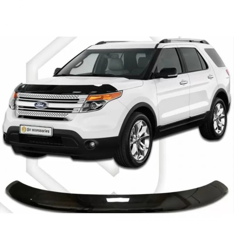 Дефлектор за автомобил CA-Plast, За Ford Explorer (2011–2015.), Черен