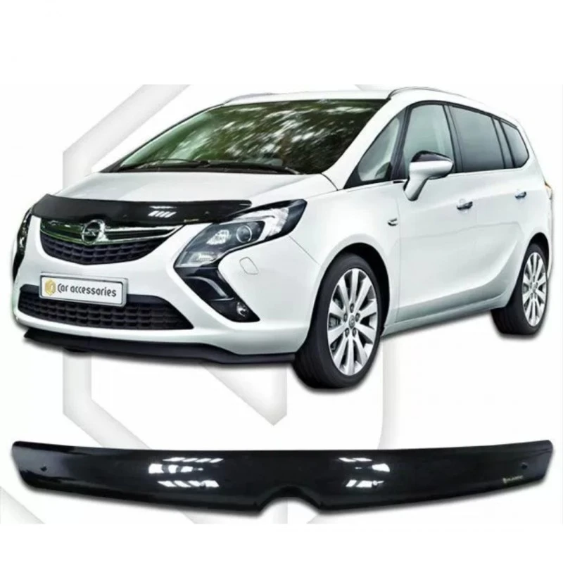 Дефлектор за автомобил CA-Plast, За Opel Zafira (2011–2016), Черен