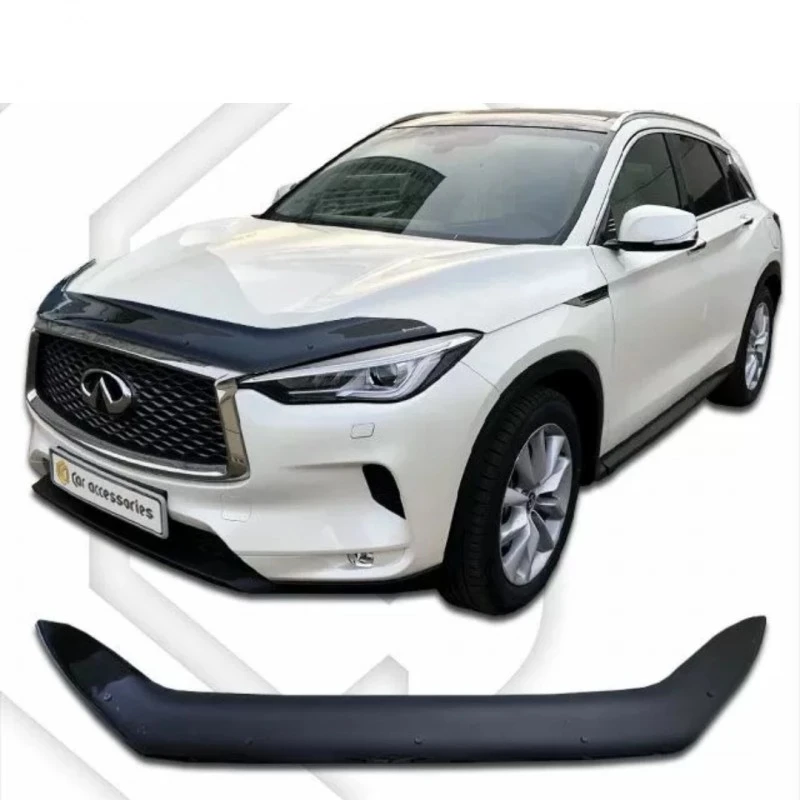 Дефлектор за автомобил CA-Plast, За Infiniti QX50 (2017+), Черен