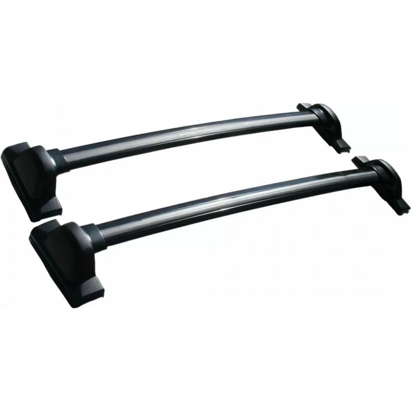 Напречни греди за багажник за Honda CRV (2007-2011) - черни за фабрични отвори