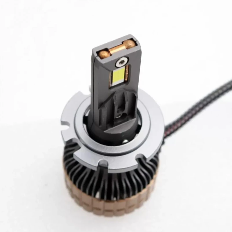 Лед крушки - Led система D2S D2R модел STN1 за 12 Волта  - 55W - Canbus 6000K - 1400% повече светлина