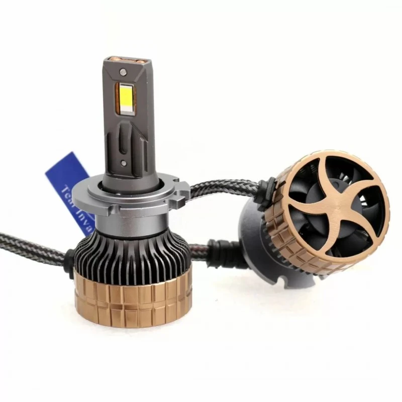 Лед крушки - Led система D2S D2R модел STN1 за 12 Волта  - 55W - Canbus 6000K - 1400% повече светлина