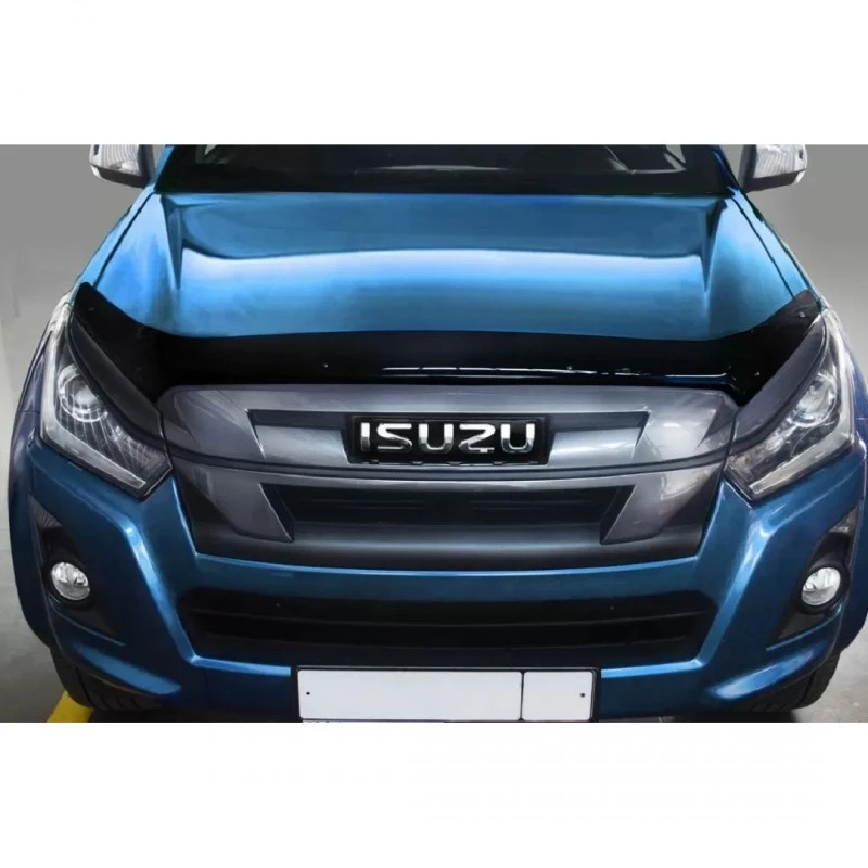 Дефлектор за автомобил Rein, За ISUZU D-MAX (2019+), Premium, Черен