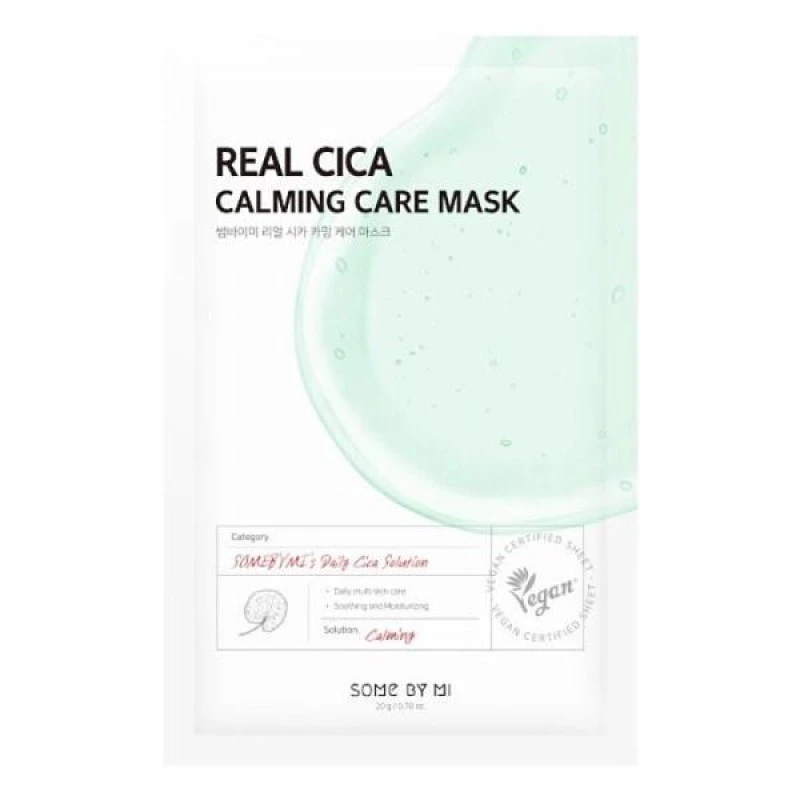 SOME BY MI  REAL Cica Calming Care Mask, 20 g