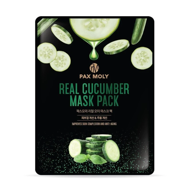 PaxMoly  Real Cucumber Mask Pack, 25 ml