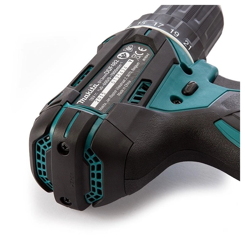 Акумулаторен винтоверт MAKITA DDF482Z, 18 V, 0-600 мин1, 0-1900 мин1, 1.5 кг