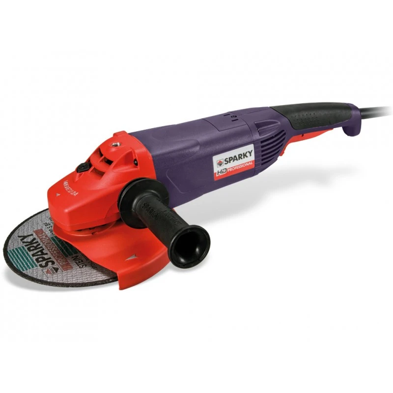 Ъглошлайф 230 мм SPARKY MA 2400, 2400 W, Анти-вибрационна ръкохватка
