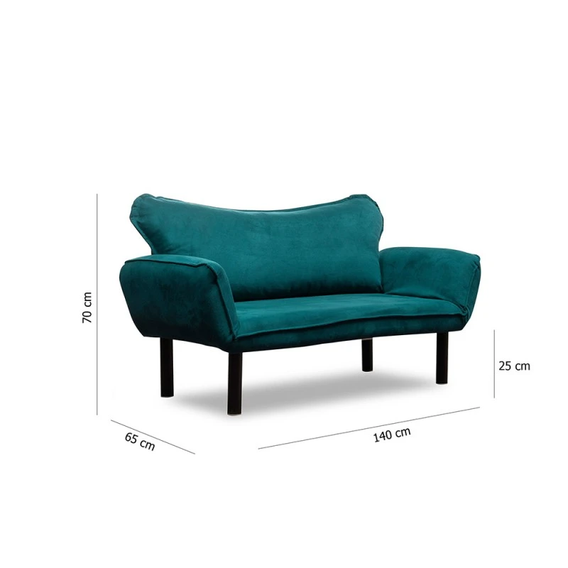 2-местен Диван-Легло Chatto - Петролно син