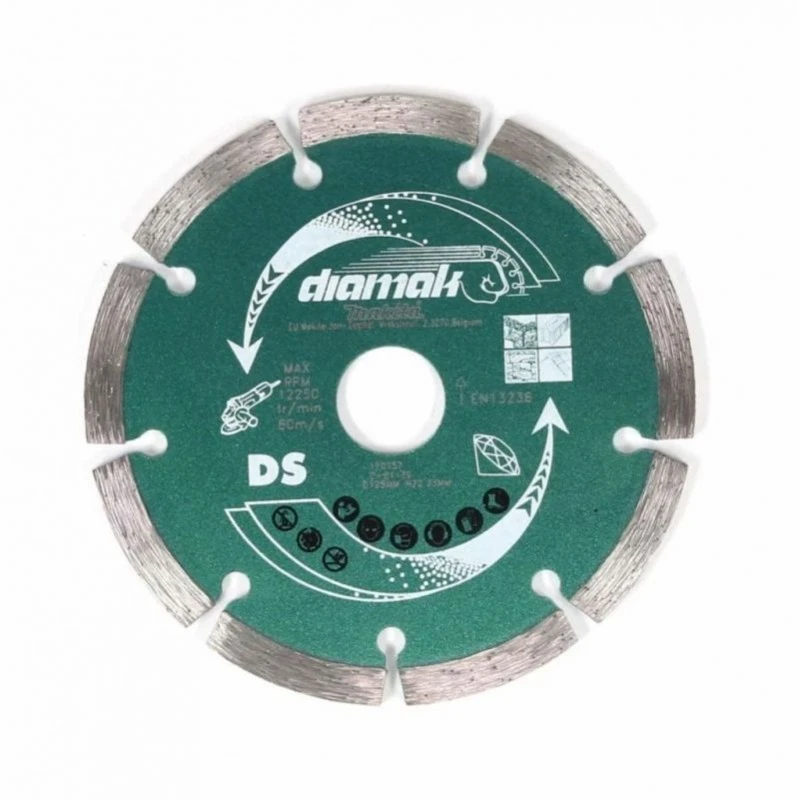 MAKITA D-61139-10 Комплект диамантени дискове ф125 мм 22.23 мм 10 броя