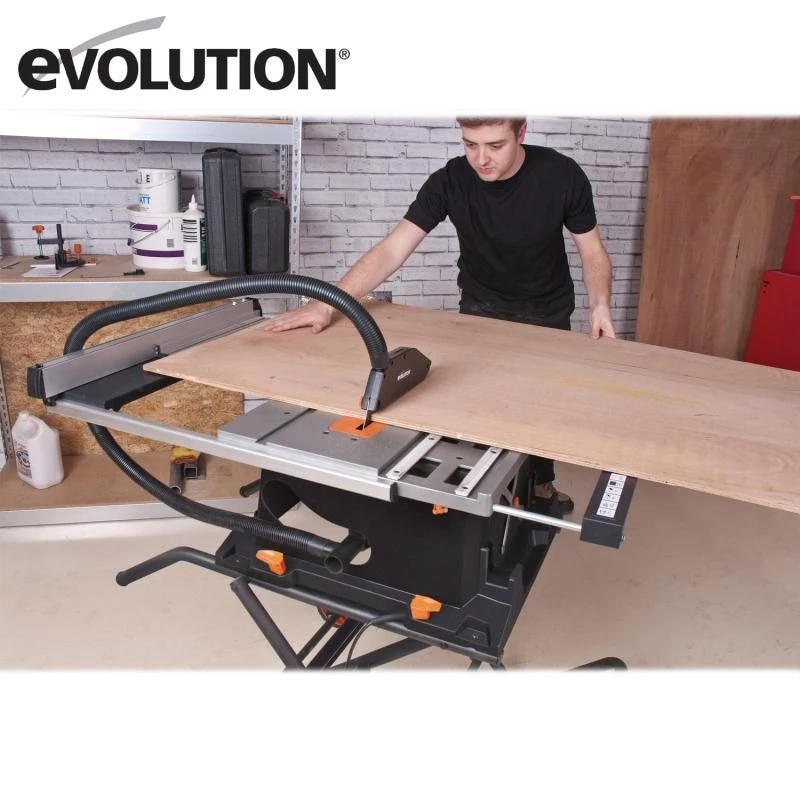 Настолен циркуляр Evolution RAGE 5-s EU, 1800W, ф255мм, 230-240 V, 93dB