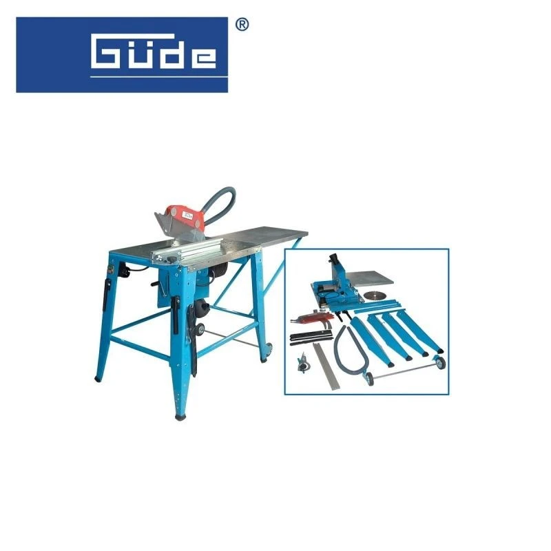 Стационарен циркуляр Güde GTKS 315, ф315мм, 230V, 2000W, 2800 rpm