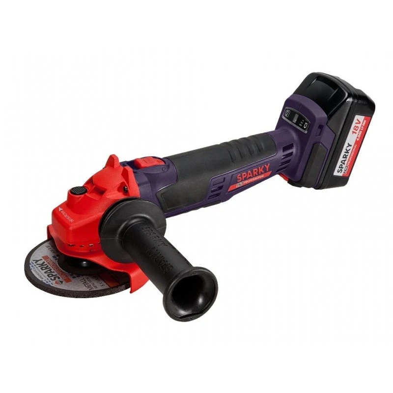 Акумулаторна ъглошлифовъчна машина SPARKY M 18Li HD, 18 V, 4 Ah, 10000 об/мин, 125 мм