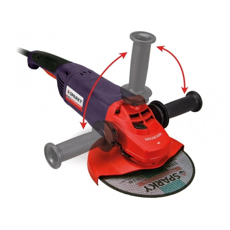 Ъглошлайф SPARKY MBA 2400P HD, 2400 W, 6600 об/мин, 230 мм