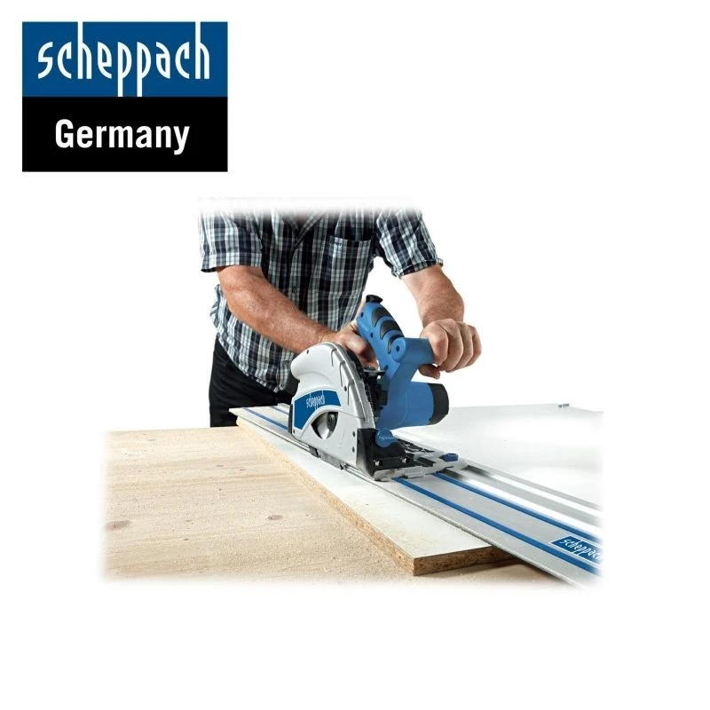 Ръчен потапящ циркуляр PL55, Scheppach , 1200 W, 160 мм