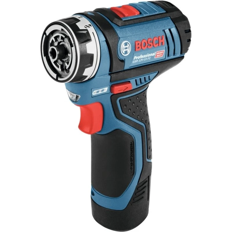 Акумулаторен винтоверт BOSCH GSR 12V-15 FC Professional, 12 V, 2 Ah (06019F6005)