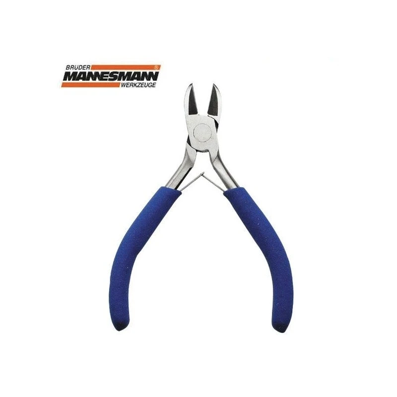 Комплект фини клещи за електроника в несесер Mannesmann, 8 части