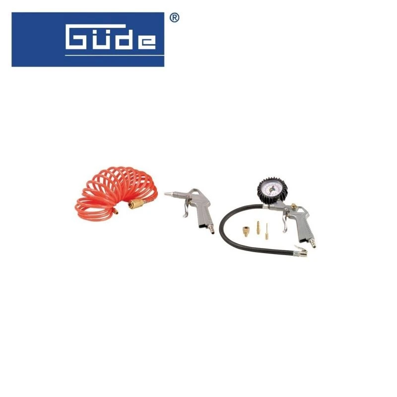 Компресор GUDE, AIRPOWER 190/08/6, 8 bar, 6 Л, 1.1 kW, Многоцветен