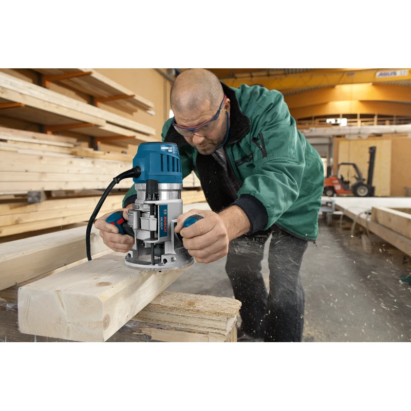 Универсална фреза BOSCH GMF 1600 CE Professional, 1600W, L-Boxx, 76 мм, 25000 min-1