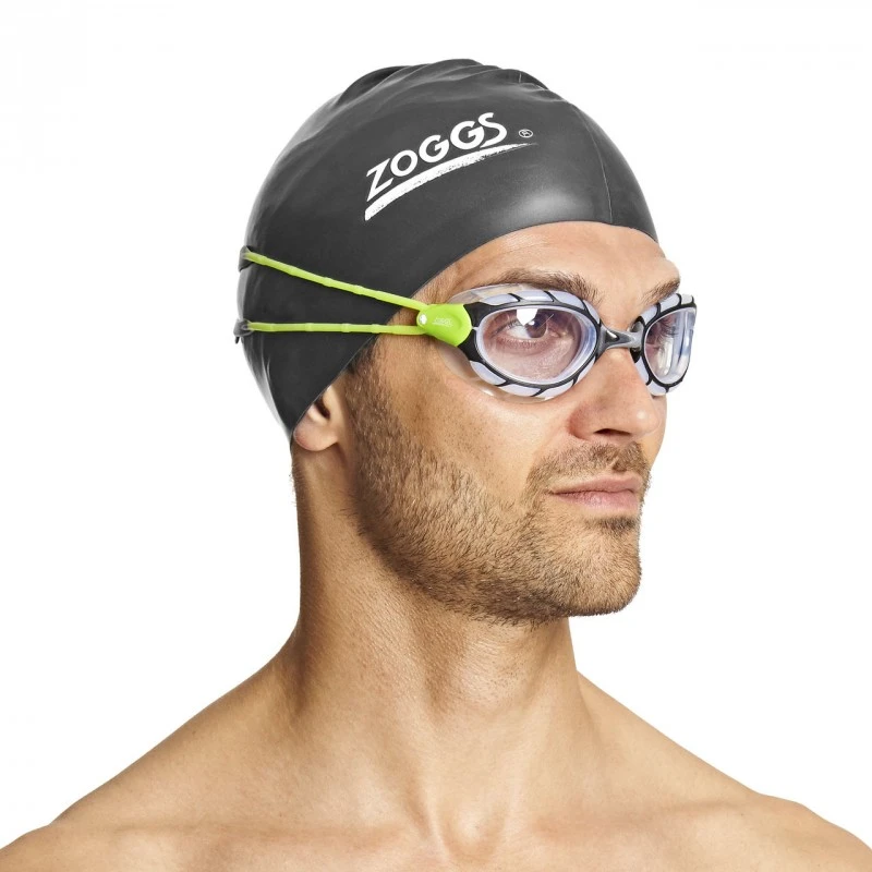 Плувни очила Zoggs Predator, Прозрачен/Зелен