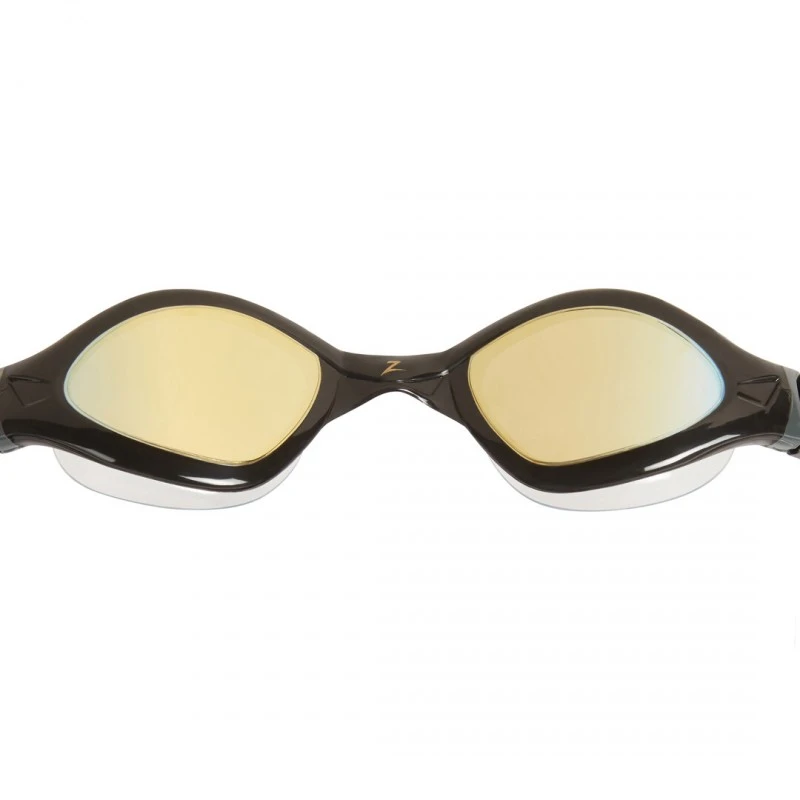 Плувни очила Zoggs Tiger LSR+ Titanium, Черен/Златен