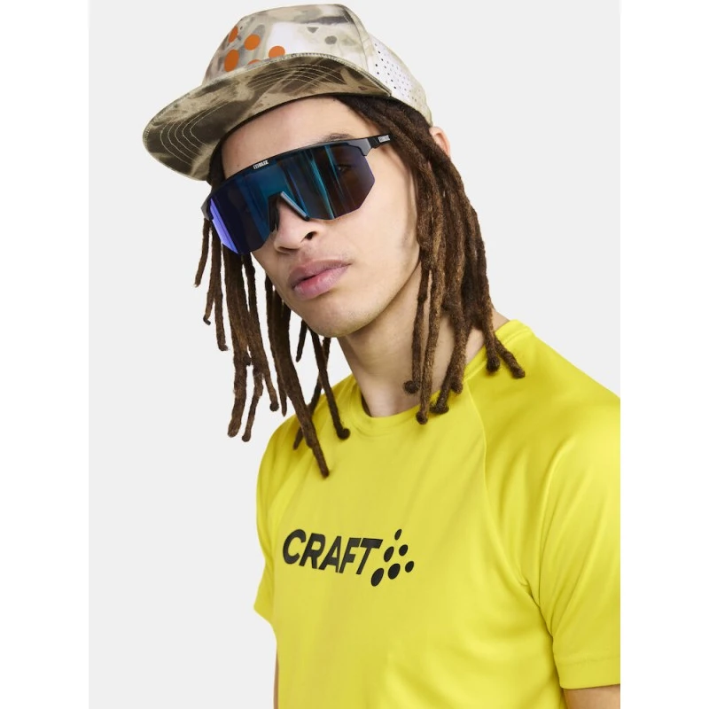 МЪЖКА ТЕНИСКА CRAFT CORE UNIFY LOGO, цвят ЖЪЛТ, р-р. L
