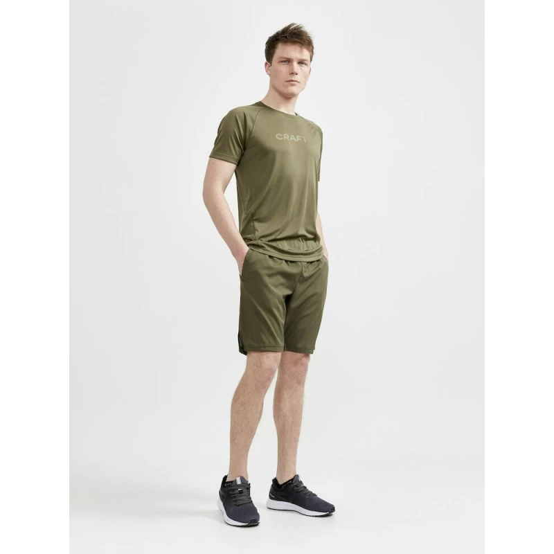 МЪЖКА ТЕНИСКА CRAFT CORE UNIFY LOGO, цвят ЗЕЛЕН, р-р. L