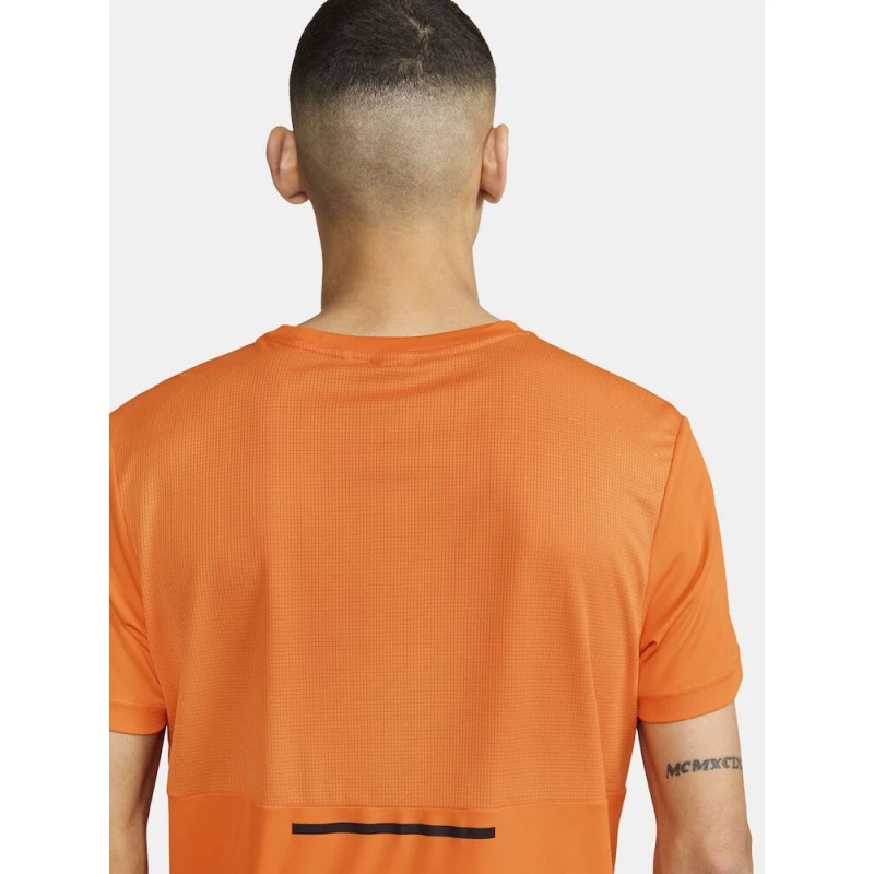 МЪЖКА ТЕНИСКА CRAFT CORE ESSENCE SS, цвят ОРАНЖЕВ, р-р. S